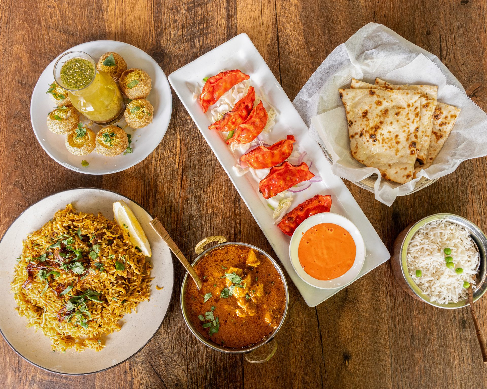 The full menu, for your guests