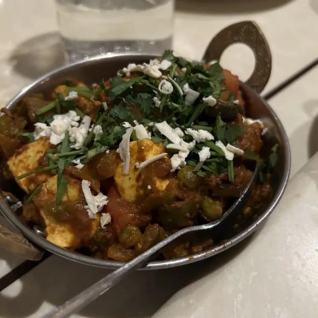 Paneer Jalfrezi.