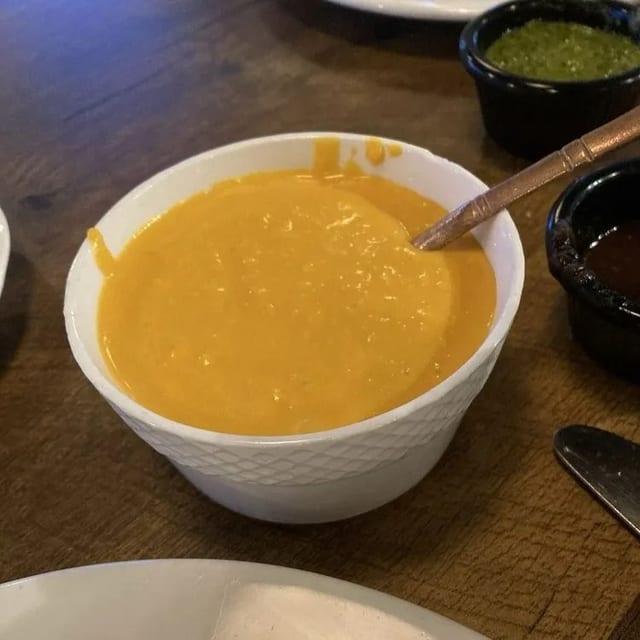 Homemade Garlic Hummus.