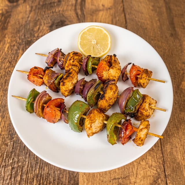 Salmon Tikka.