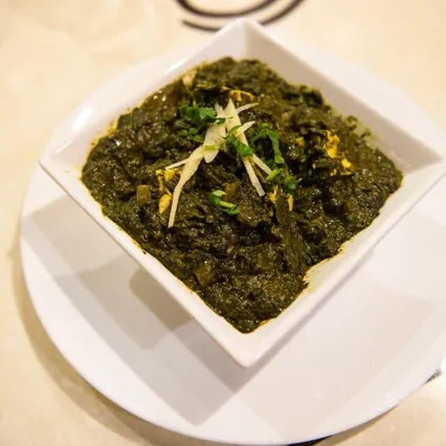 Spinach Aloo (Potatoes).