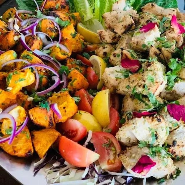 Tandoori Chicken Tikka Salad.
