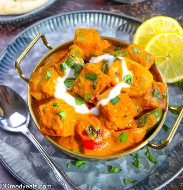 X2 for Paneer Tikka Masala.