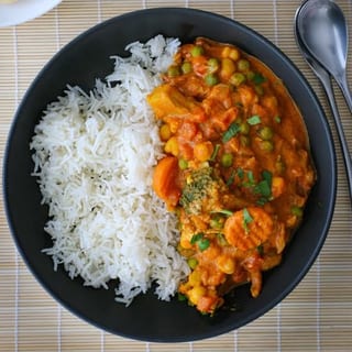 Vegetables Homemade Curry